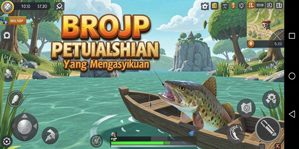 Tangkapan ikan yang menakjubkan dalam permainan BROJP.