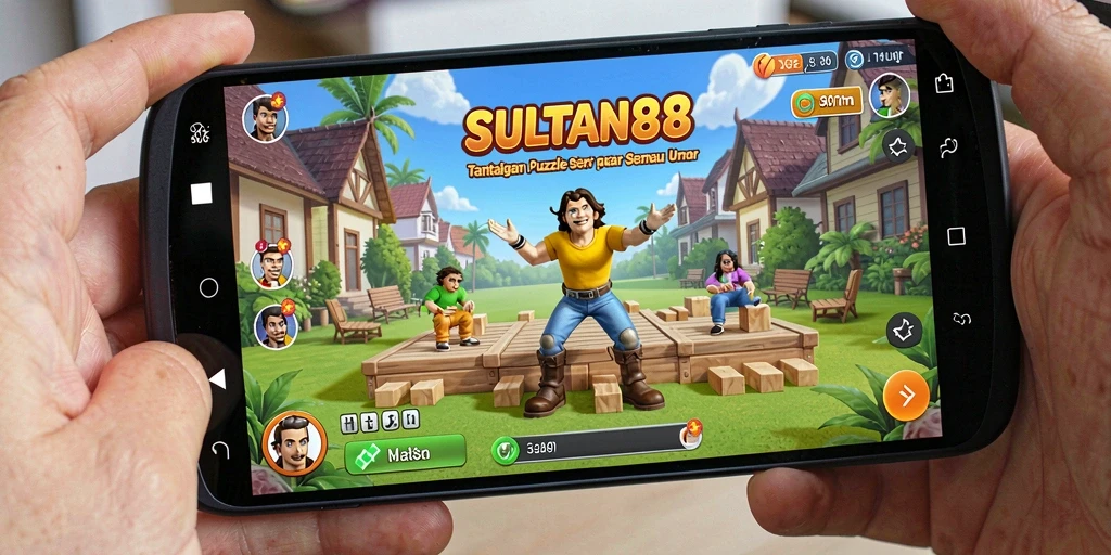 Tangkapan layar SULTAN88 menampilkan gameplay Puzzle yang menantang.