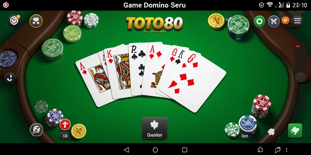 Gameplay Domino seru dan menarik dalam TOTO80.