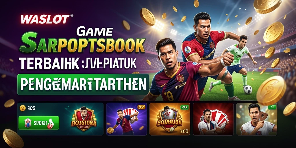 Screenshot utama WASLOT menampilkan gameplay taruhan olahraga yang interaktif.